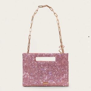 Cult Gaia Lucinda Mini Rhinestone Shoulder Bag